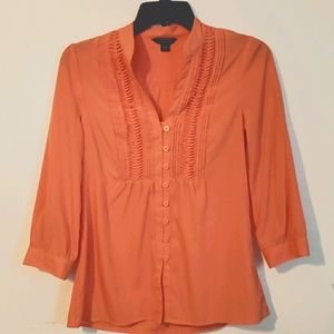 Banana republic mid sleeve top